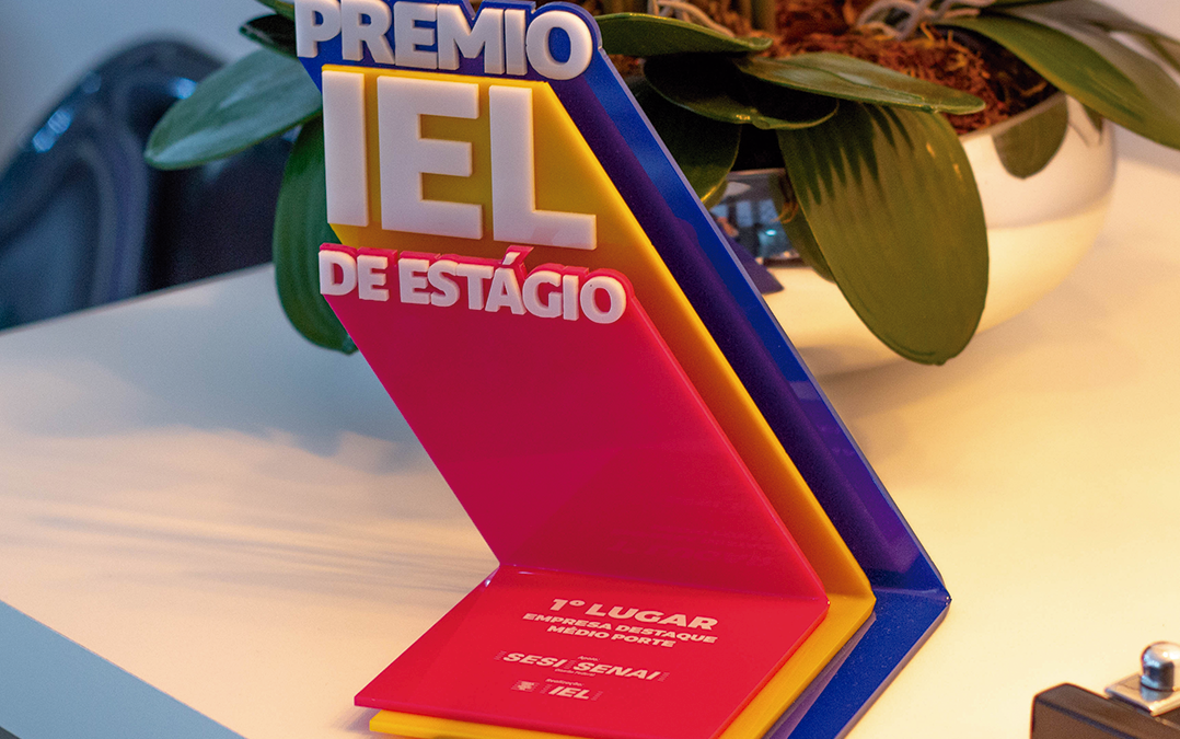 Ganhamos o Prêmio IEL de Estágio 2016!